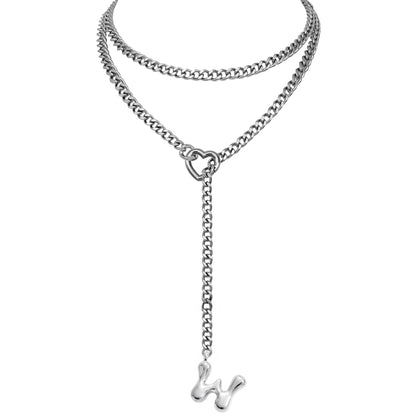 EVERGLIMP — Initial Necklace