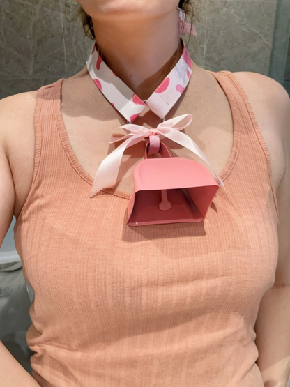 PINK STRAWBERRIES COW COLLAR