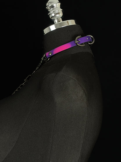 EVERGLIMP — Color-Changing Leather Y-Necklace