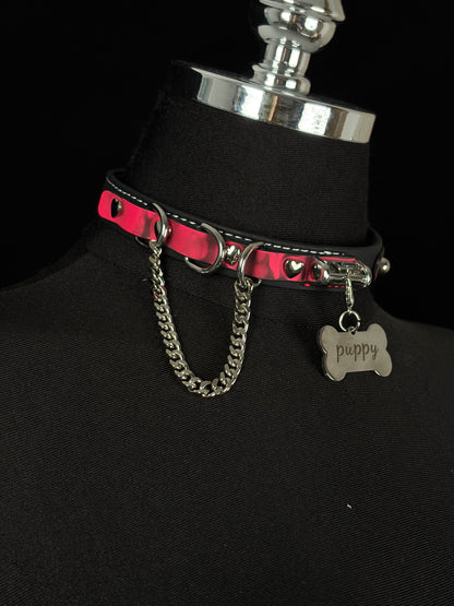 EVERGLIMP —  Thermochromic ChokerBlack to Red
