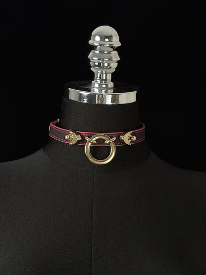 EVERGLIMP — Oring Choker Color-Changing Black to Red