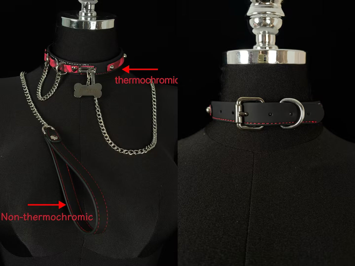 EVERGLIMP — Color-Changing Necklace Black to Red