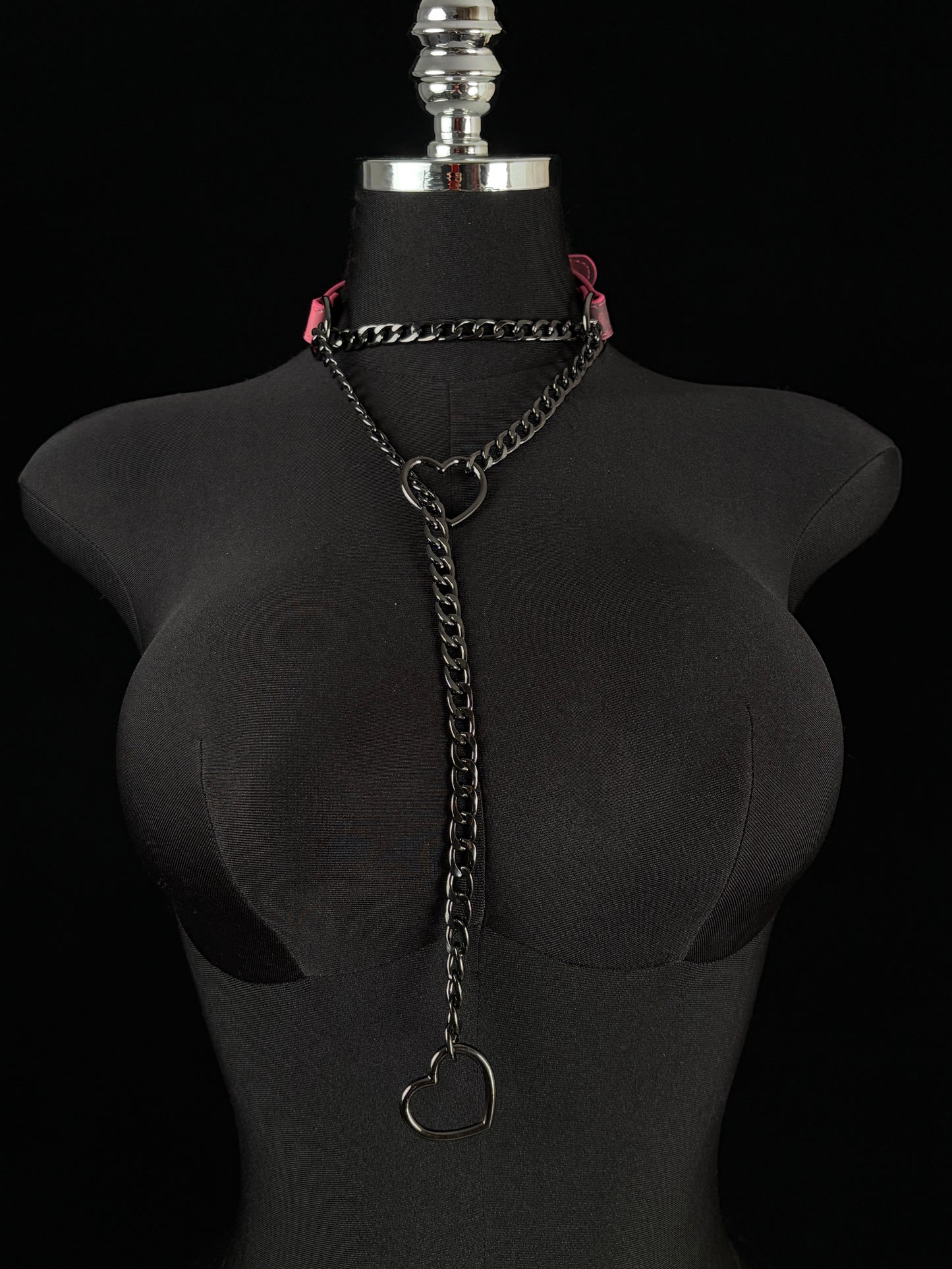 EVERGLIMP — Thermochromic Black to Red Heart Pendant Necklace