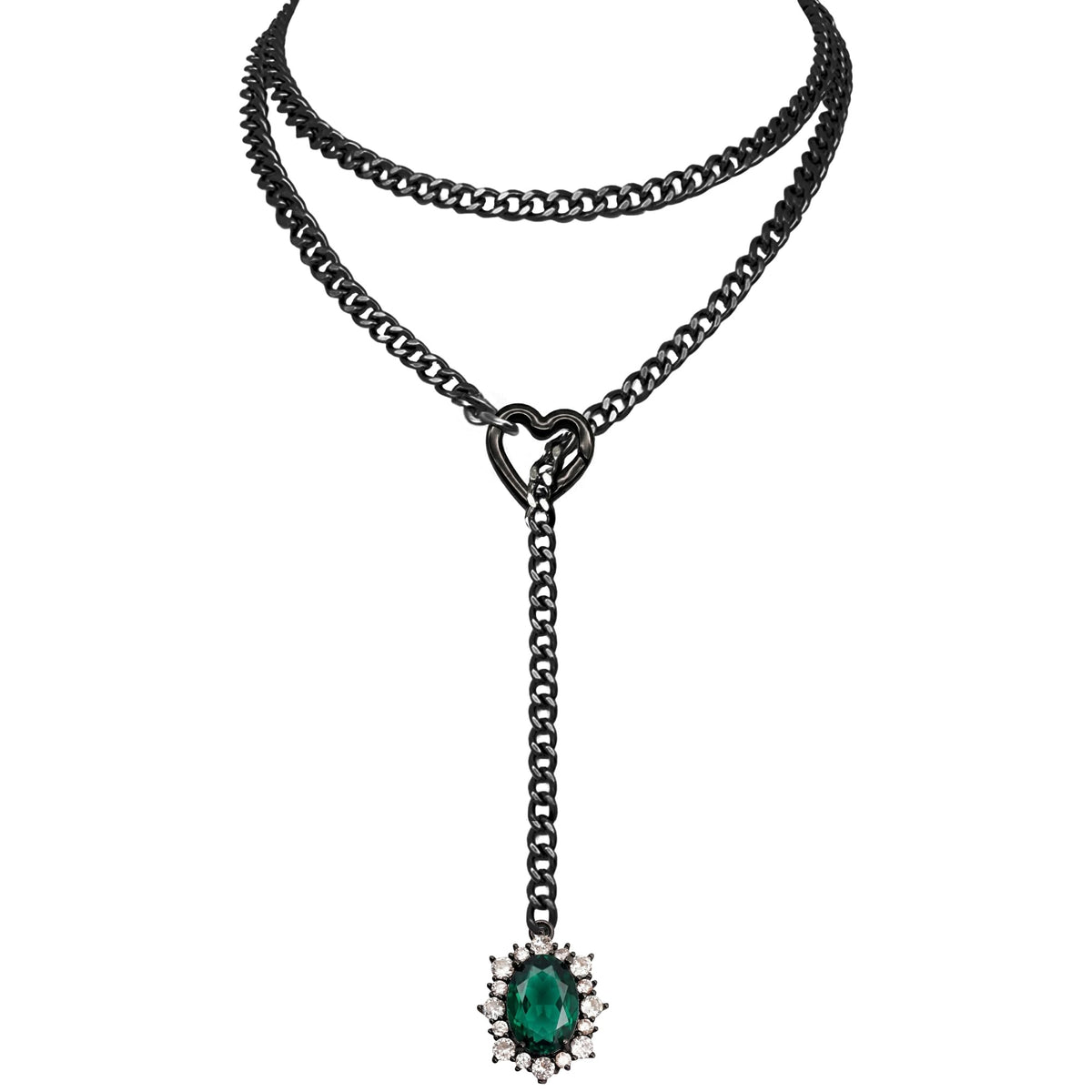 EVERGLIMP — Blue Pendant Necklace