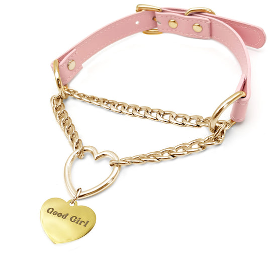 EVERGLIMP — Heart Pendant Necklace Customizable Letters