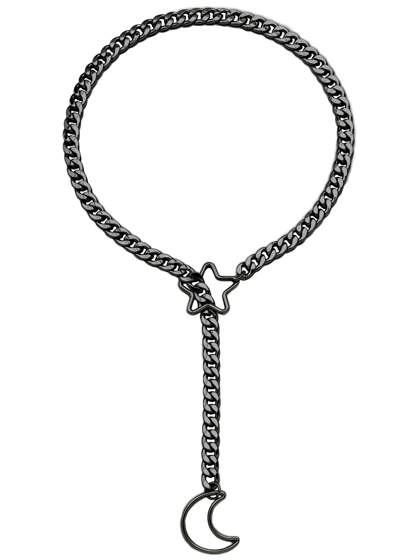 EVERGLIMP —Star Moon Necklace
