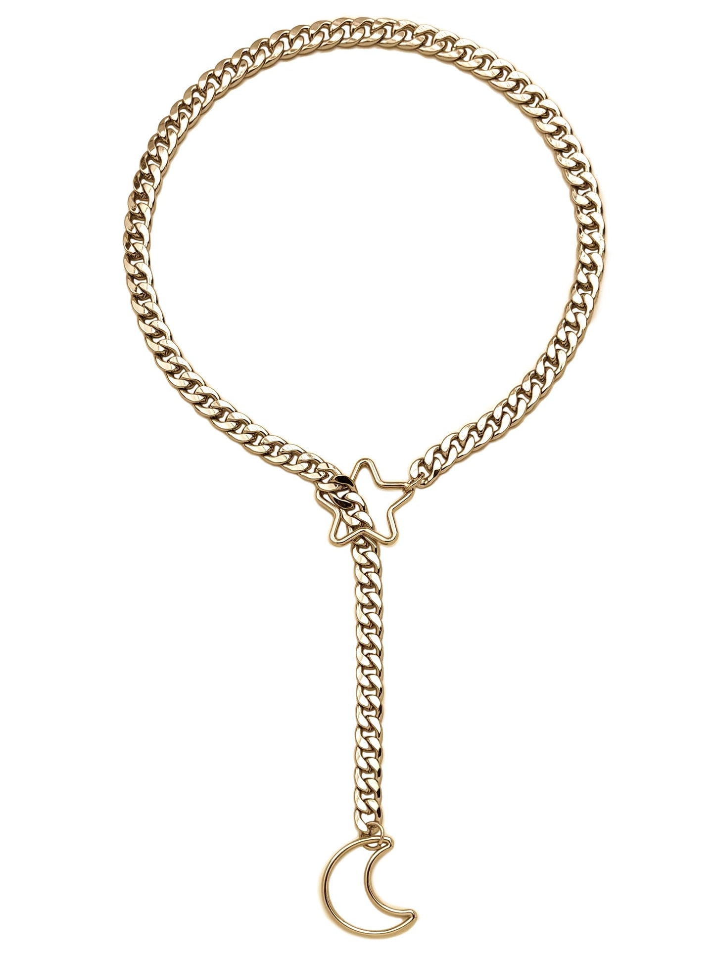 EVERGLIMP —Star Moon Necklace