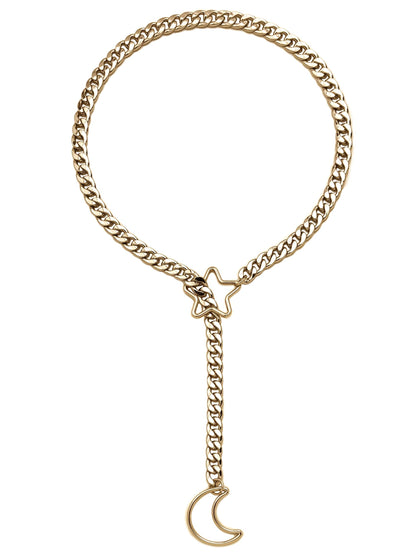 EVERGLIMP —Star Moon Necklace