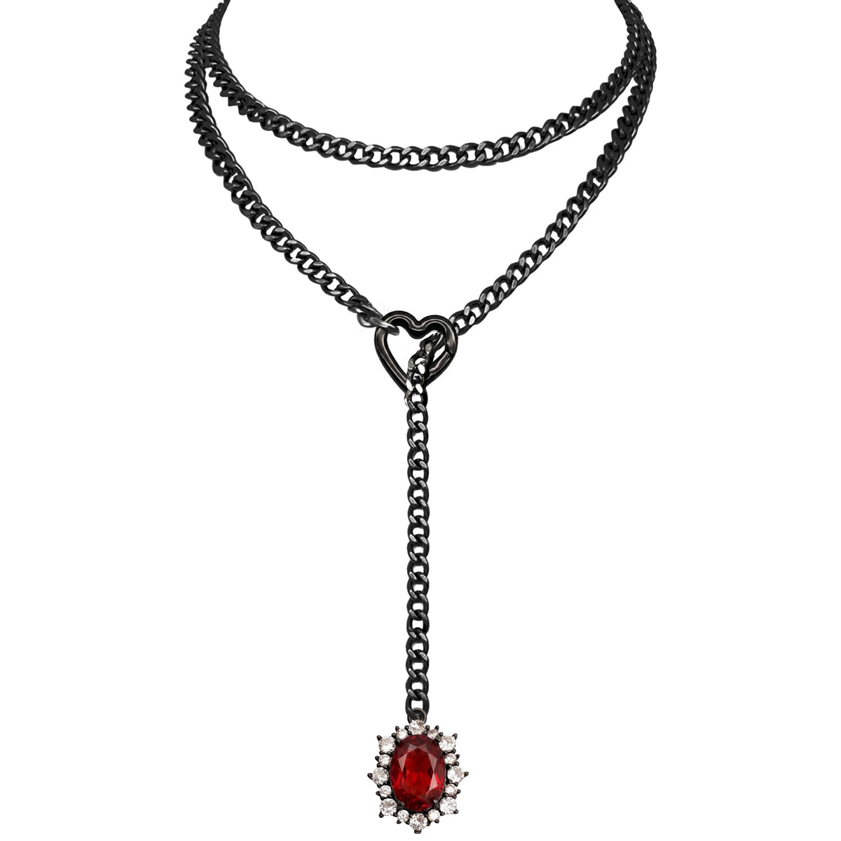 EVERGLIMP — Blue Pendant Necklace