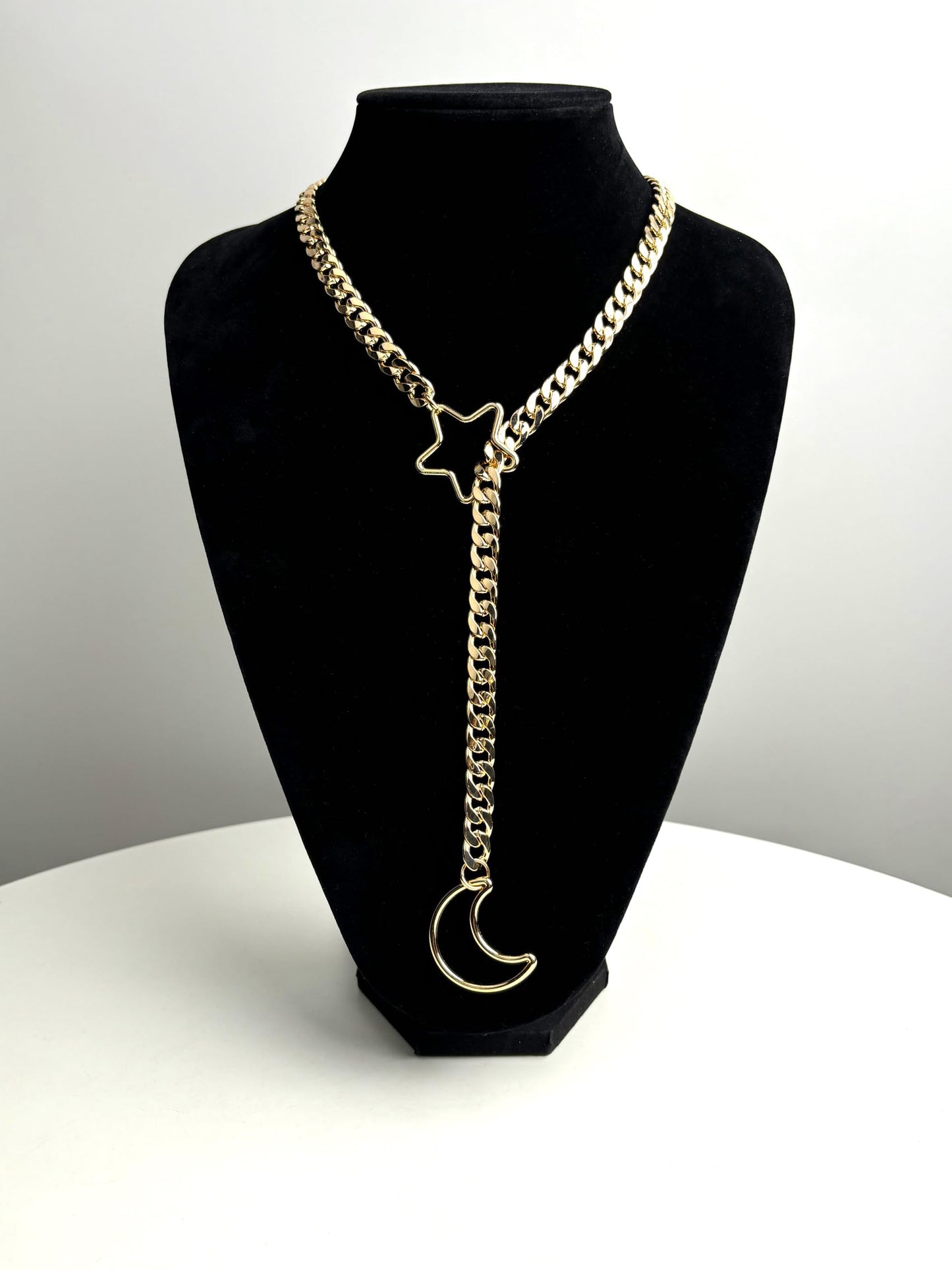 EVERGLIMP —Star Moon Necklace