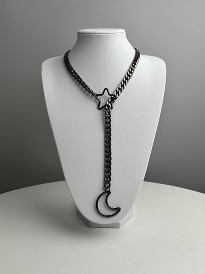 EVERGLIMP —Star Moon Necklace