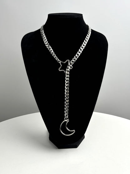 EVERGLIMP —Star Moon Necklace