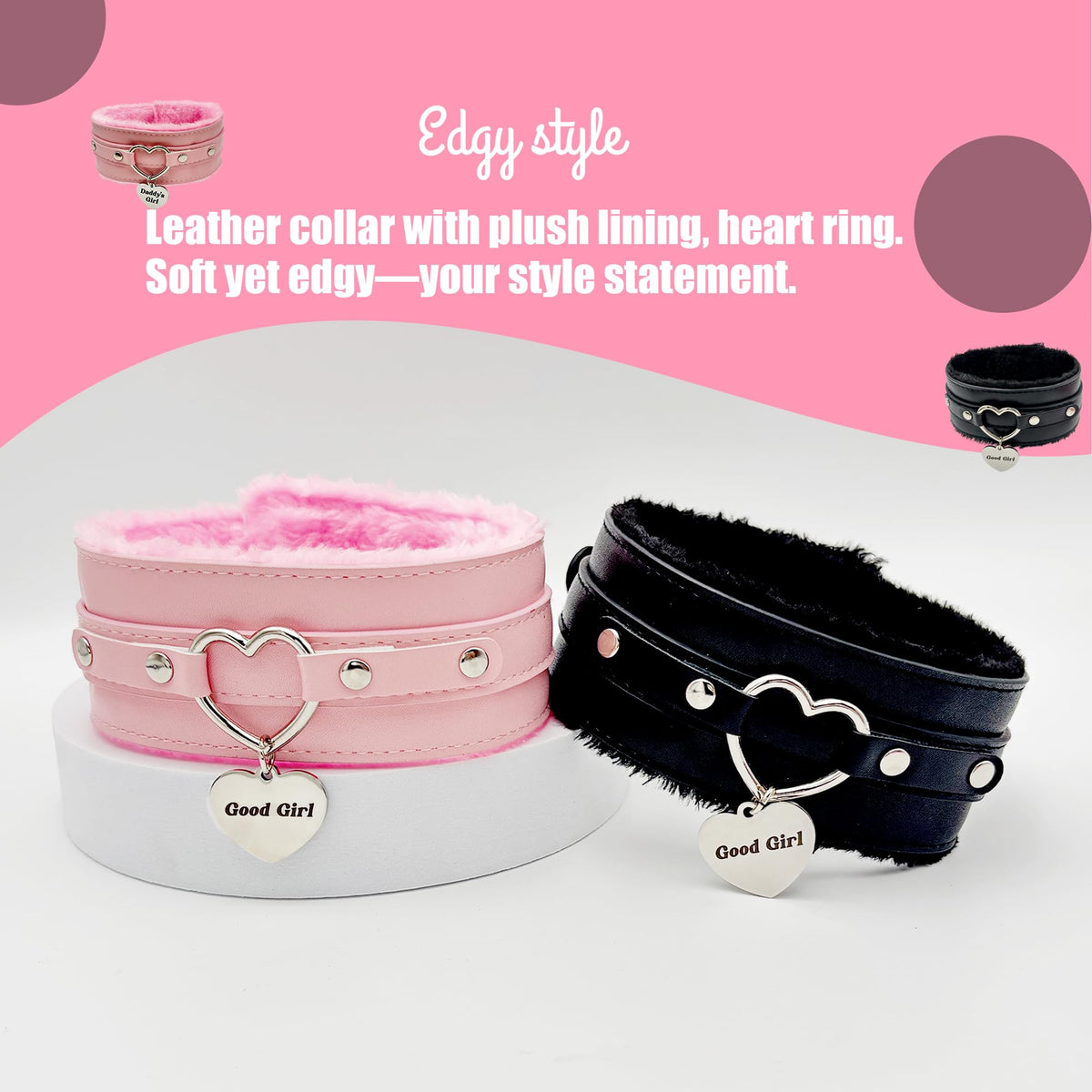 EVERGLIMP — Heart Gothic Jewelry Customizable Letters