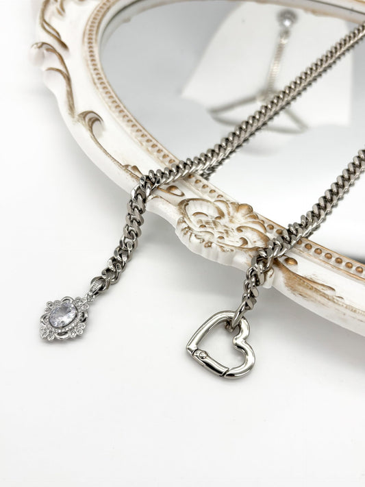 EVERGLIMP — Heart Ring Necklace