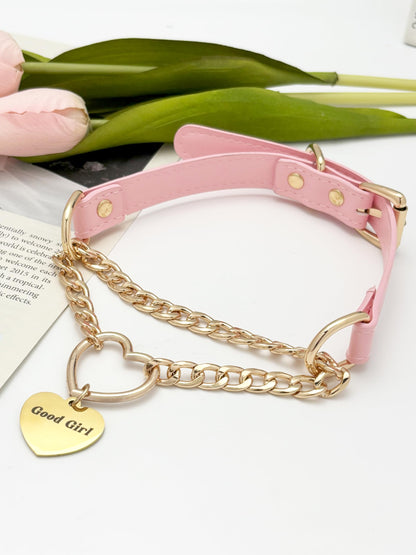 EVERGLIMP — Heart Pendant Necklace Customizable Letters