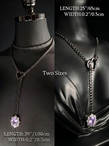 EVERGLIMP — Blue Pendant Necklace
