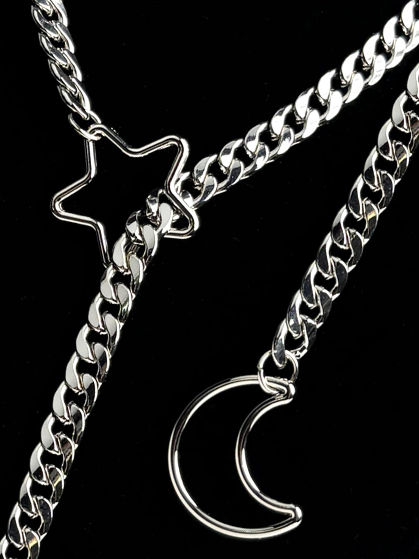 EVERGLIMP —Star Moon Necklace