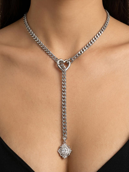 EVERGLIMP — Heart Ring Necklace