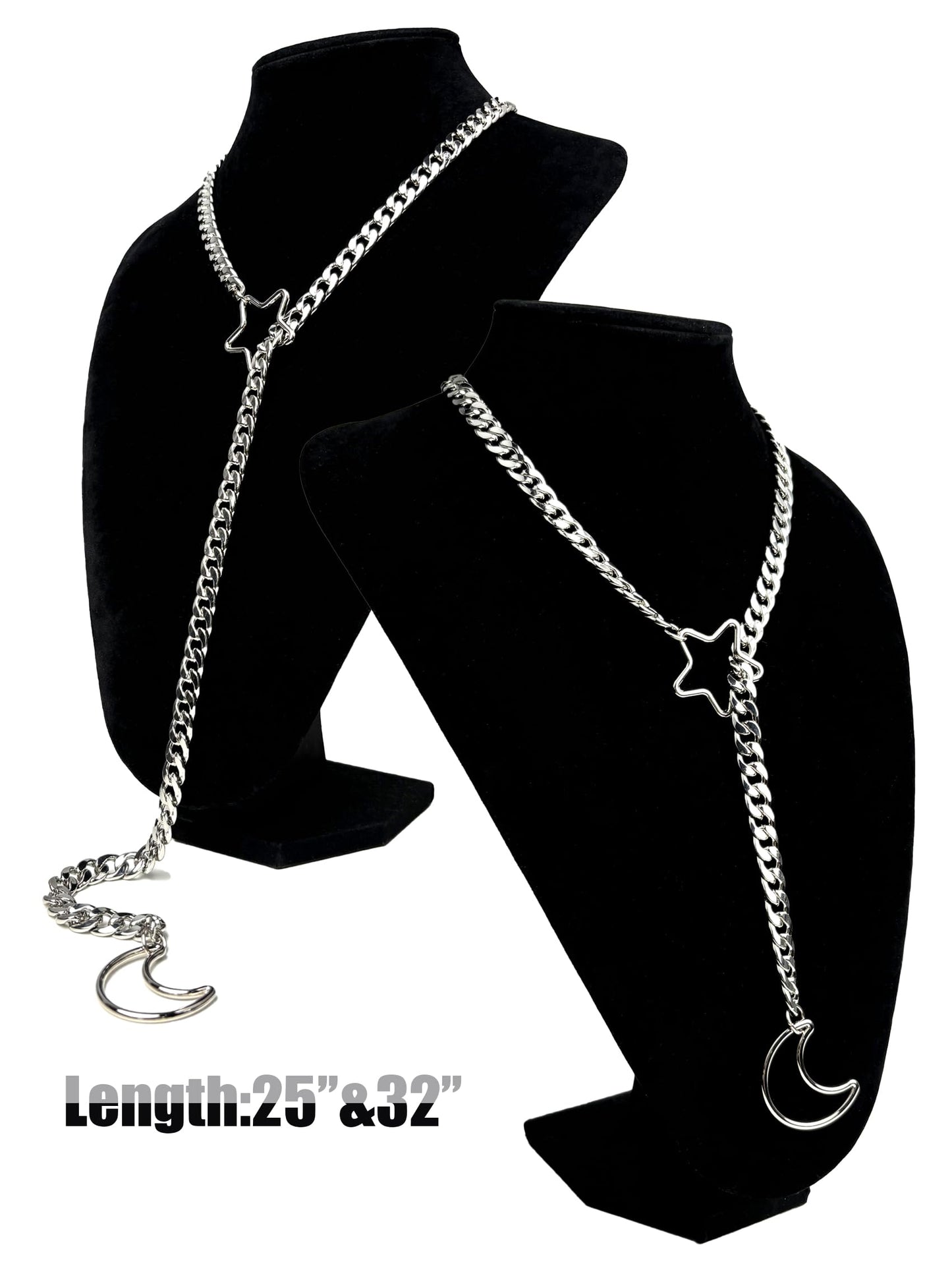 EVERGLIMP —Star Moon Necklace
