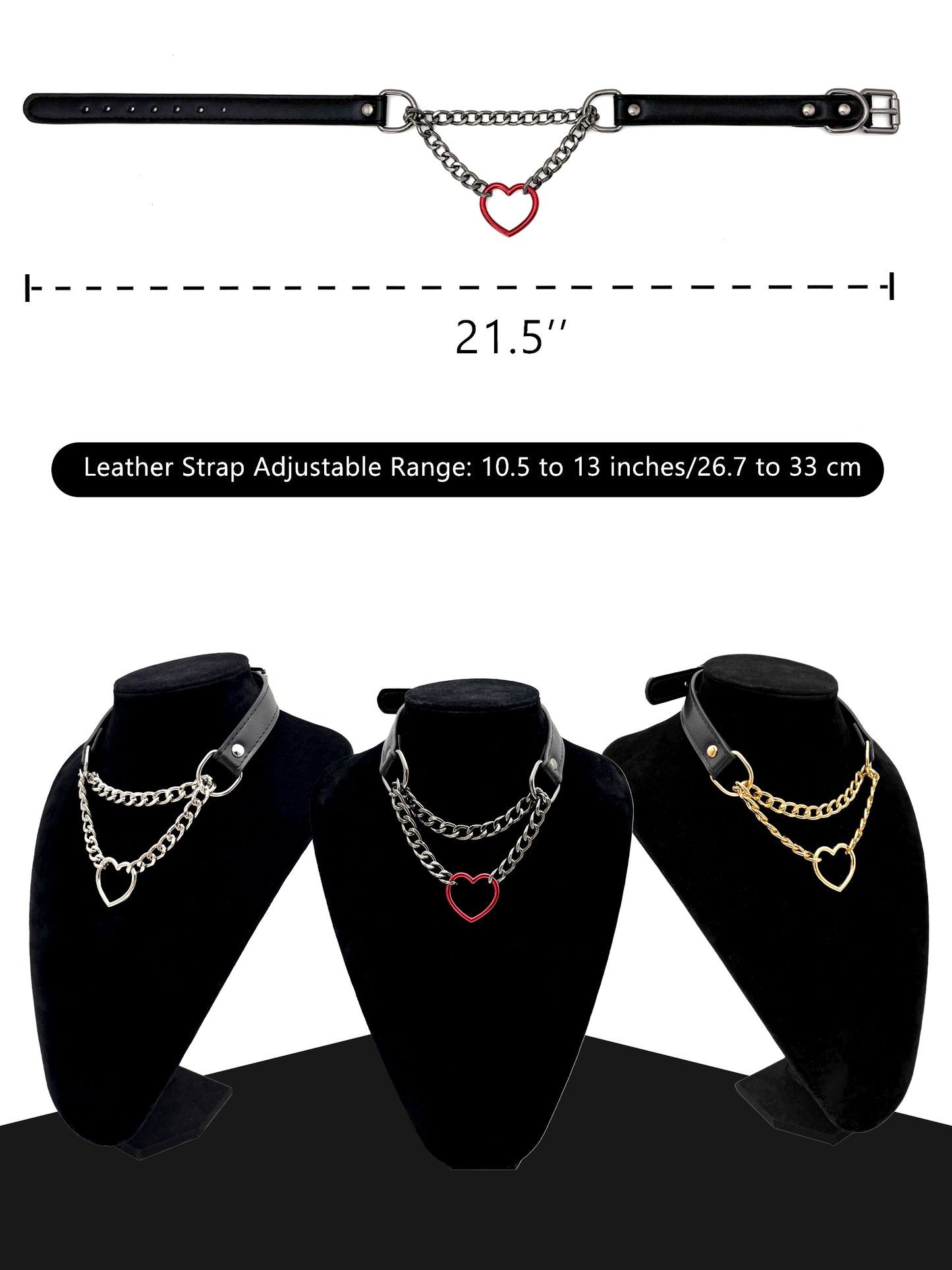 EVERGLIMP — Heart Pendant Necklace